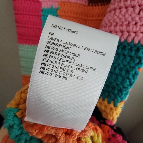 Tach Meryl Crochet Mini Dress size L NWT - Picture 6 of 7